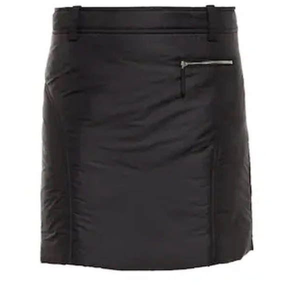 Vintage Y2K Mini Skort/skirt/short Black Utility 3 pockets Comfy Sporty Sz 24 - Picture 4 of 15